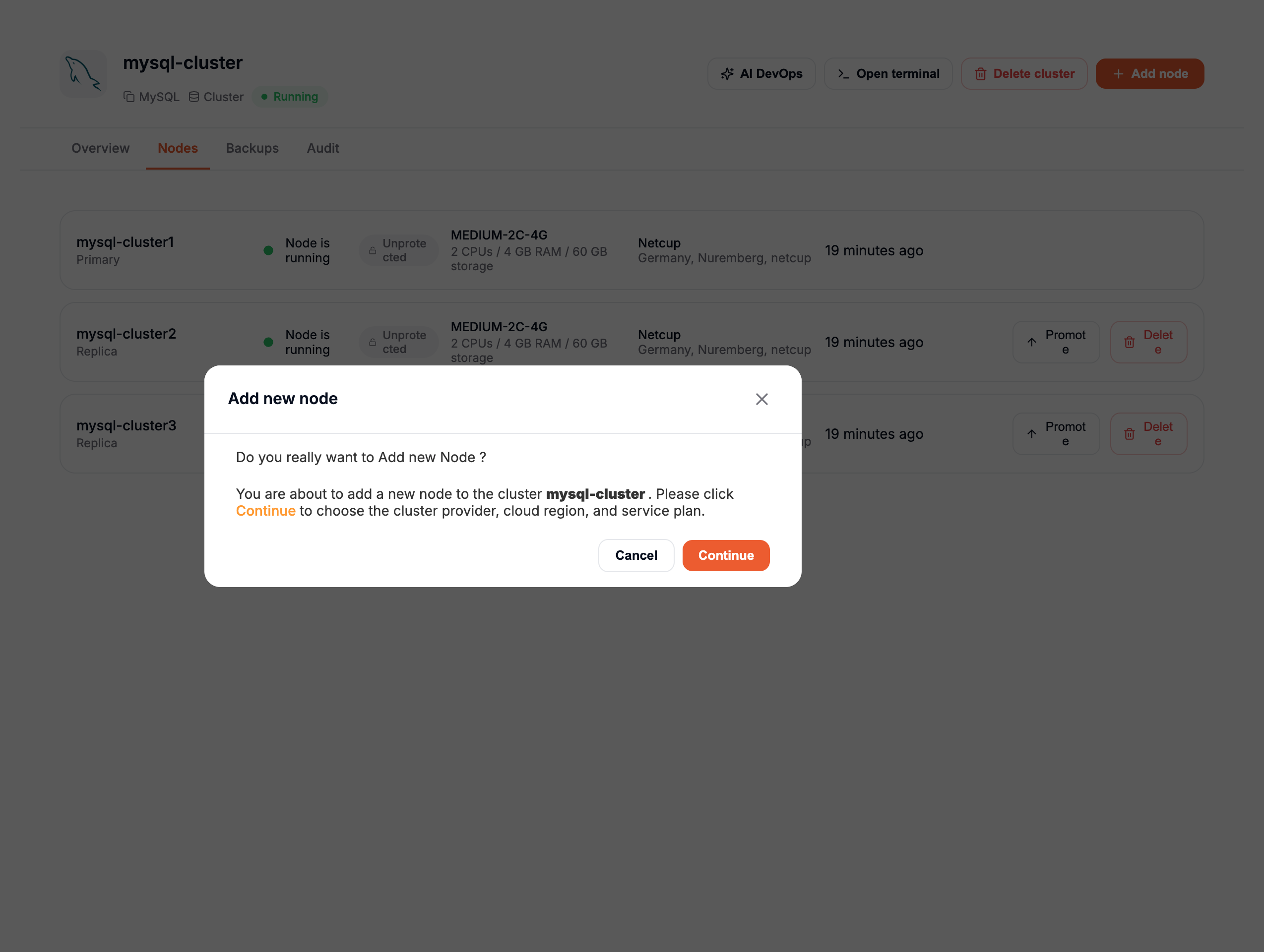 Add a node