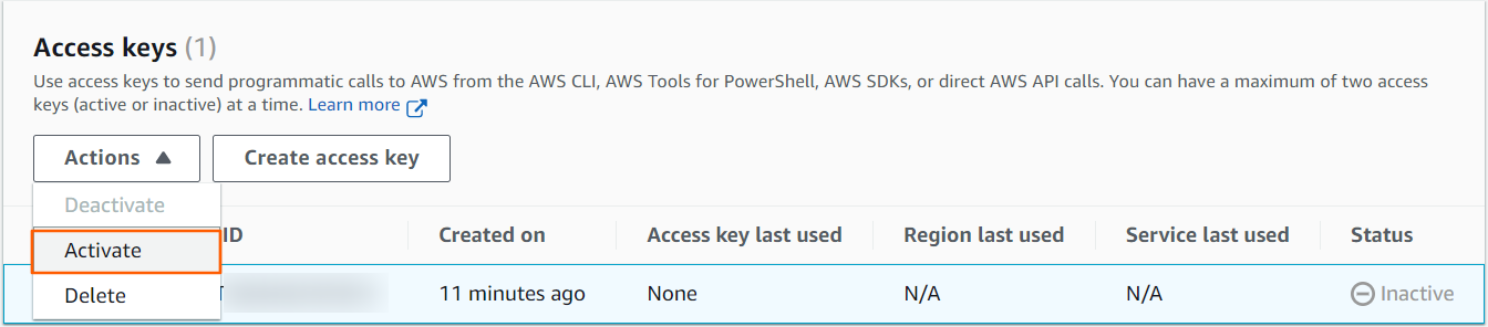 Activate Key